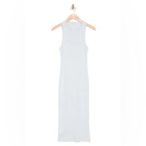 James Perse Soft Gray Sleeveless Midi Dress